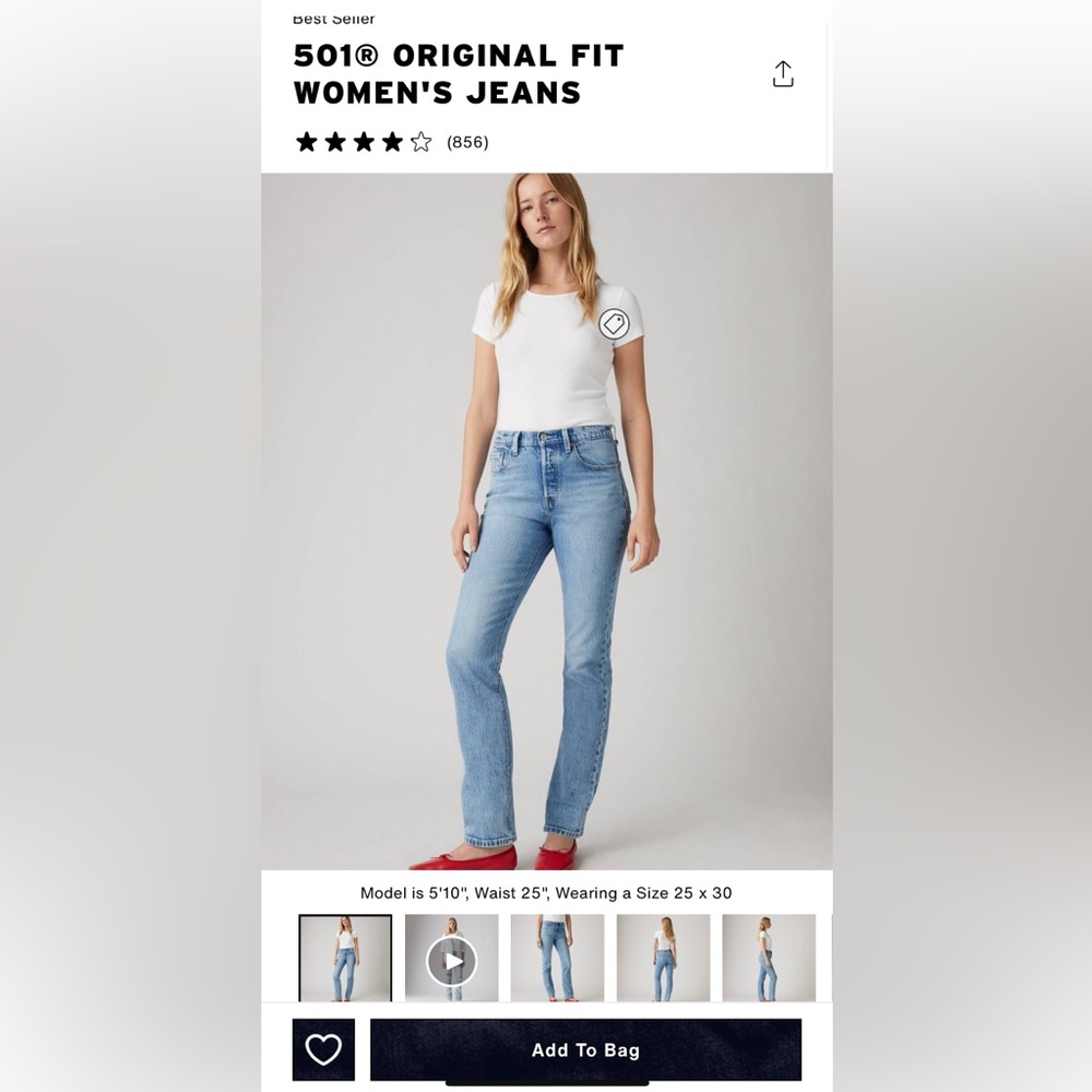 Levi's 501 Jeans